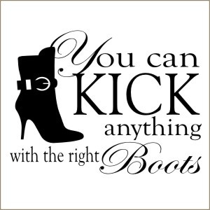 ... on Wall Words Decal Vinyl Stencil Boots Quote Wall Words Vinyl Decal