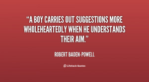 boy carries out suggestions more wholeheartedly when he understands ...