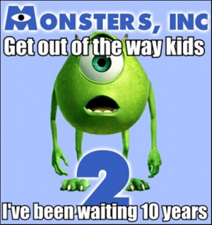 monster's inc part two, funny pictures