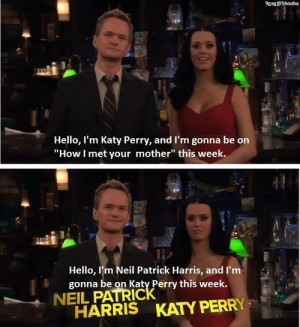 funny, how i met your mother, katy perry, neil patrick harris ...