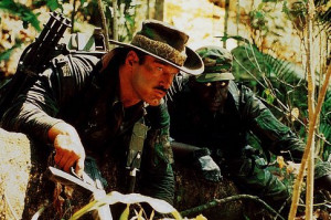 Still of Jesse Ventura and Bill Duke in Predator (1987)