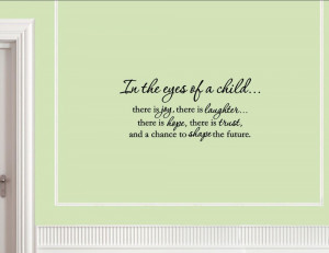 -eyes-of-a-child-there-is-joy-Vinyl-wall-decals-quotes-sayings-words ...