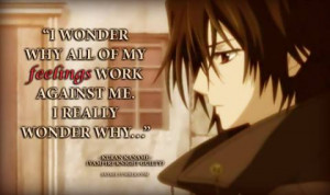 Anime quotes VAMPIRE KNIGHT Kaname Kuran