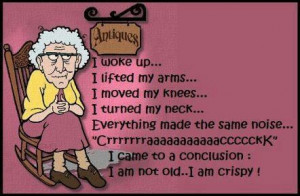 Snap crackle and pop ouch