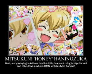 OHSHC poster - Honey-senpai by Z0MGedELR1C