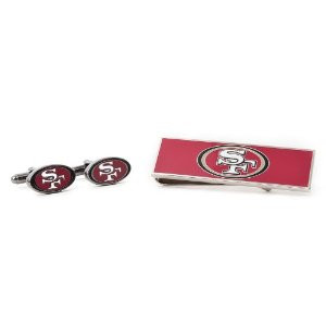 Amazon.com: NFL San Francisco 49ers Cufflinks and Money Clip Gift Set