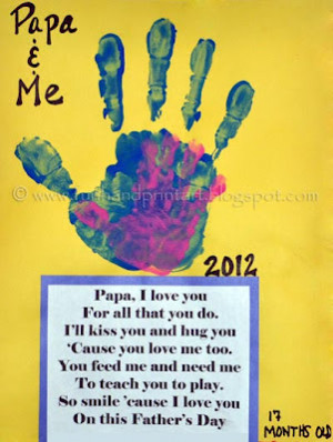 14 Last Minute Handprint Father's Day Crafts