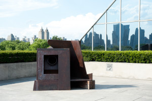 Anthony Caro on the roof