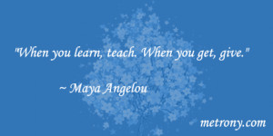 10 Maya Angelou Quotes that Inspire Success