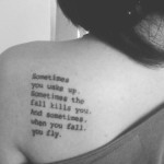 ... ink tattoo PAINTERS BLACK AND WHITE black and white quotes tattoos