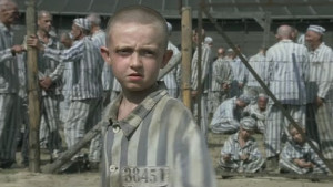 Shmuel from The Boy in the Striped Pyjamas after being beaten