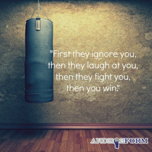 Gandhi #quote #fighting