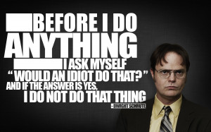 quotes typography The Office Dwight Schrute Rainn Wilson - Wallpaper ...