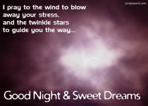 Good Night Sweet Dreams Quotes