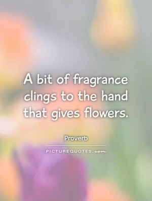 Flower Quotes Proverb Quotes