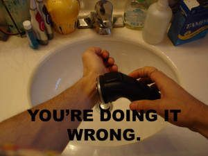 You ran from your mistakes. But had you stayed [with the priest], you ...