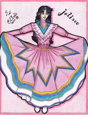 Uno Los Trajes Representativos Nuestro Hermoso