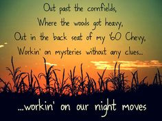 Night Moves - Bob Seger - Classic Rock Lyrics