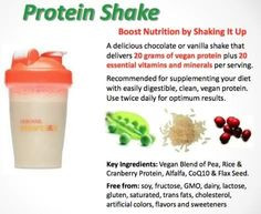 Vegan protein! More