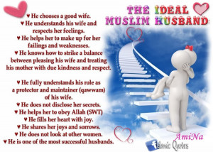 Cute Muslim Quotes The ideal muslim husband