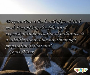 Preparation Quotes