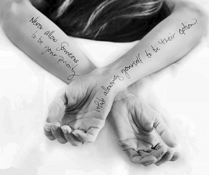 Never allow someone to be your priority when allowing yourself to be ...