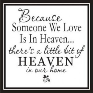 loved ones in heaven quotes