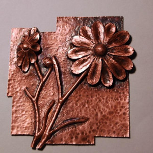 Copper And Sheet Metal Artwork