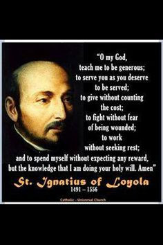 st ignatius of loyola more prayer st ignatius catholic collection ...