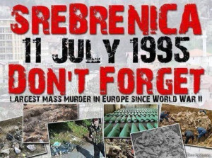 forget, never forgive! 8372 people murdered in Srebrenica genocide ...