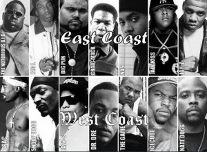 East Coast VS West Coast Hip-Hop