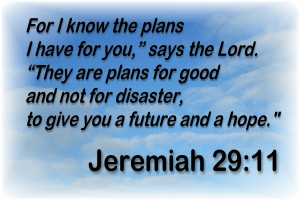 Bible Quote - Jeremiah 29-11
