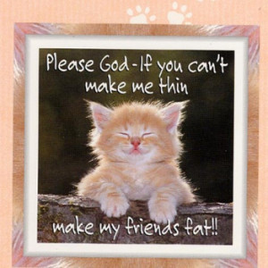 ... If You Can’t Make Me Thin Make My Friends Fat!! ~ Friendship Quote