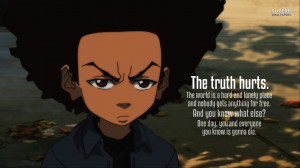 Huey Freeman - The Boondocks wallpaper 1366x768