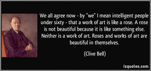 More Clive Bell Quotes