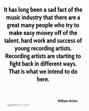 It has long been a sad fact of the music industry that there are a ...