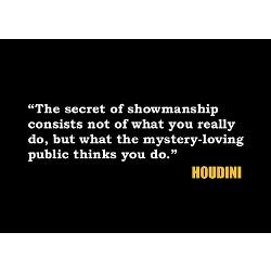 Houdini Quotes