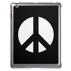 Black And White Peace Sign