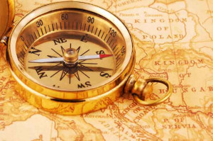 compass-and-map