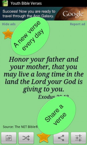 Youth Bible Verses & widget- screenshot