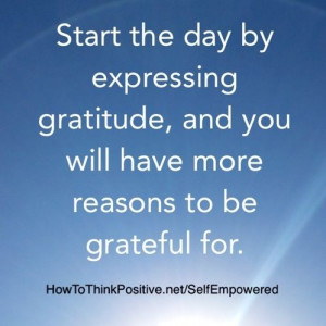 Gratitude Goes a Long Way