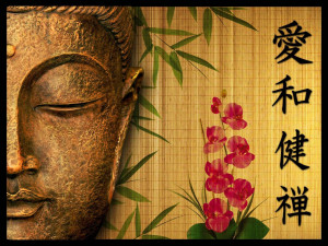 Image buddha zen style i - buddha boudhisme gautama sidarta orchidée ...