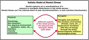 ... . Holistic treatment for mental illness looks at the entire person