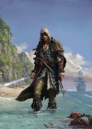 art for main character in upcoming assassins creed game