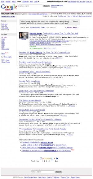 Google News Quotes Finder