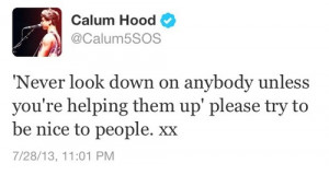 Calum Hood Tweets