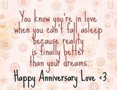 Month Anniversary Quotes...
