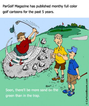 Funny Golf Cartoons
