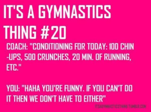 its a gymnastics thing | do this so much! | Its a Gymnastics Thing