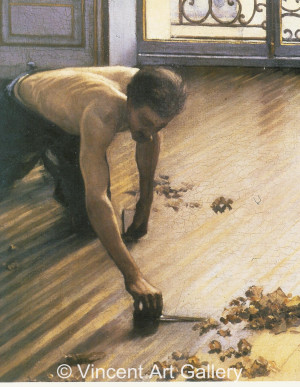 A1439, CAILLEBOTTE, The Floor-Scrapers, DETAIL